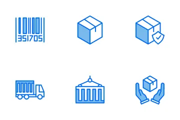 Envio e Logística Pacote de Ícones