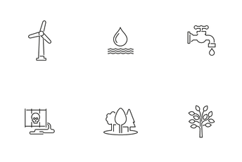 Environmental Issues Icon Pack