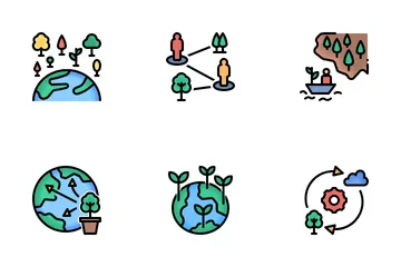 Environment And Ecology Icon Pack