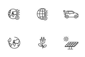 Environment, Ecology, Energy Icon Pack