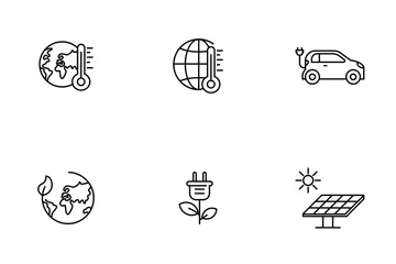 Environment, Ecology, Energy Icon Pack