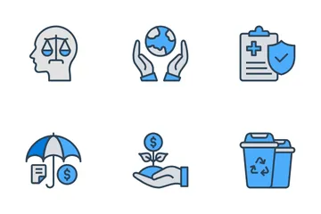 Environment Social Governance Vol-3 Icon Pack