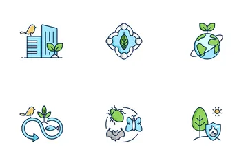 Environmental Resilience Icon Pack