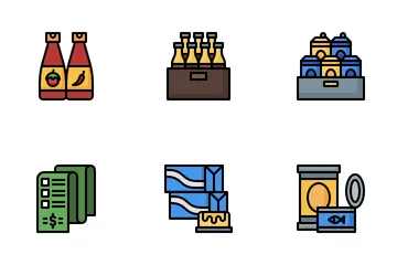 Épicerie Icon Pack