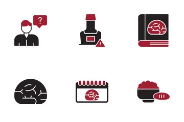 Epilepsia Pacote de Ícones