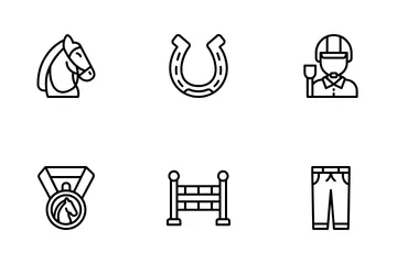Équestre Pack d'Icônes