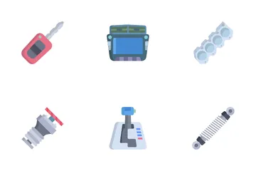 Equipamento Automóvel Pacote de Ícones
