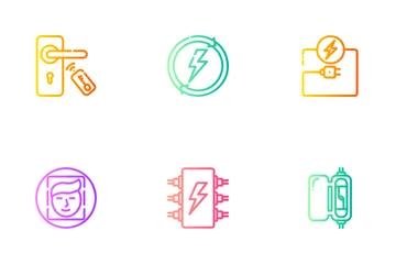 Equipamento eletrônico Icon Pack