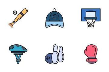 Equipamento esportivo Icon Pack