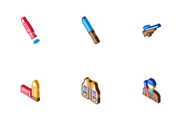 Équipement de chasse Icon Pack
