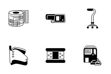 Equipo de vehículos de emergencia Paquete de Iconos