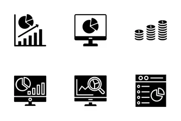 Erkunden und analysieren Symbolpack