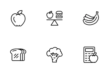 Ernährung Icon Pack