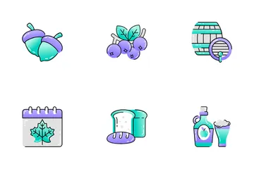 das Erntedankfest Symbol Pack