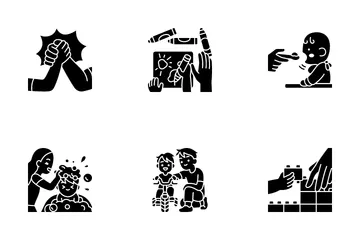 Erziehung Symbolpack