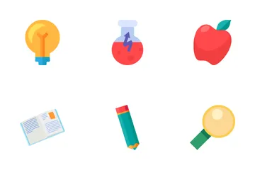 Conjunto de ícones de estudo Icon Pack