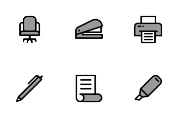 Escritório Pacote de Ícones