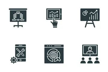 Escritório e empregos Pacote de Ícones