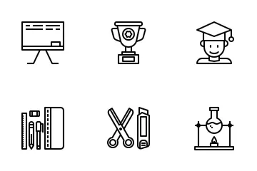 Escuela Paquete de Iconos
