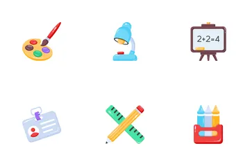 Escuela Paquete de Iconos