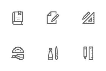 Escuela y educación Paquete de Iconos
