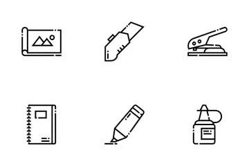 Escuela y educación Paquete de Iconos