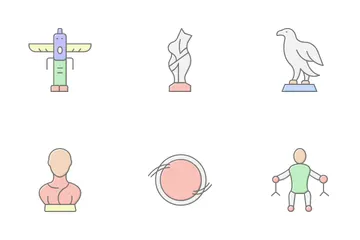 Esculturas Paquete de Iconos