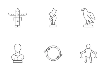 Esculturas Paquete de Iconos