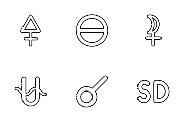 Esoteric Astrology Icon Pack