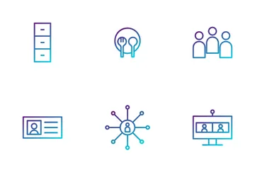 Un espace de travail commun Pack d'Icônes