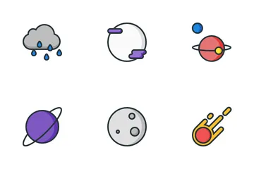 Espace et météo Icon Pack