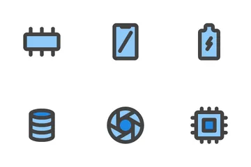 Especificación del teléfono Paquete de Iconos