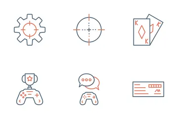 Esportes eletrônicos Pacote de Ícones