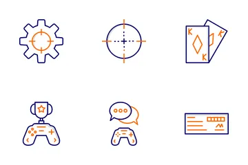 Esportes eletrônicos Pacote de Ícones