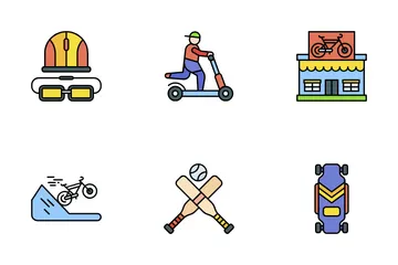 Esportes Urbanos Pacote de Ícones