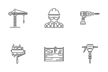 Esquema del edificio Paquete de Iconos