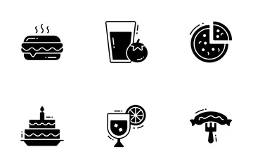 Essen und Trinken Icon Pack