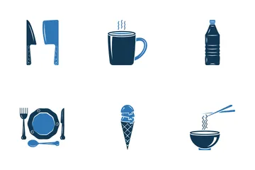 Essen und Trinken Icon Pack