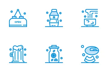 Essen und Trinken Icon Pack