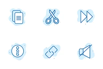 Essential Media And Action Icon Pack