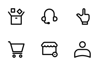 Essential Online Store Icon Pack