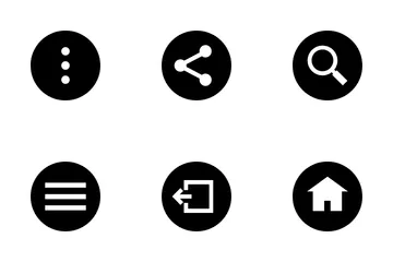 Essential UI Design Elements Icon Pack