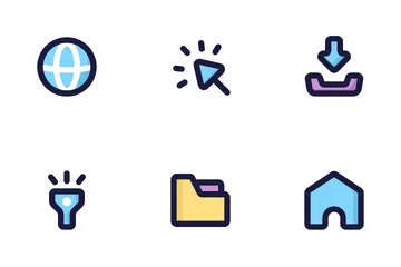 Interface utilisateur essentielle Icon Pack