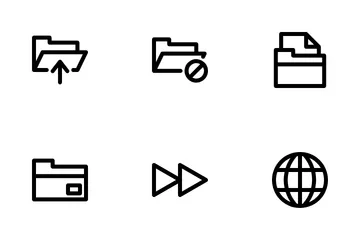 Interface utilisateur essentielle Pack d'Icônes