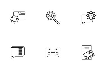 Essentiels et documents Icon Pack