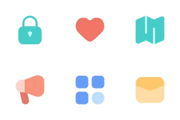 Interface utilisateur essentielle Icon Pack