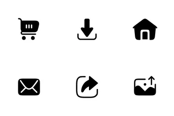 Interface utilisateur essentielle Icon Pack