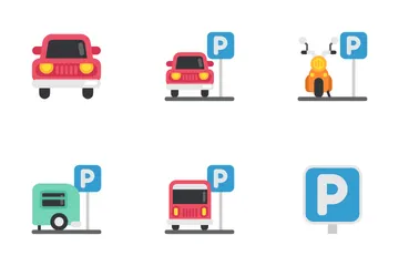 Estacionamento Pacote de Ícones