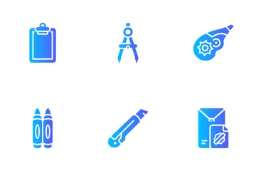Estacionario Paquete de Iconos