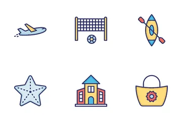 Estate e vacanze Icon Pack